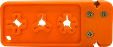 AccuSharp 013C Broadhead Sharpener & Wrench Tungsten Carbide Orange