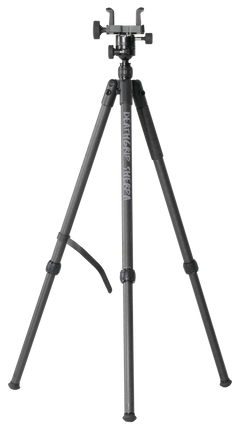 Bog-Pod DeathGrip Sherpa Carbon Fiber Shooting Tripod 10.25"-54.5" 3-Leg Clamp - Black