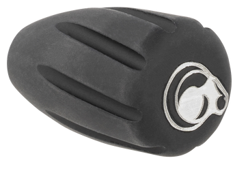Christensen Arms Tactical Bolt Knob Black / White - Hardcoat Anodized Aluminum