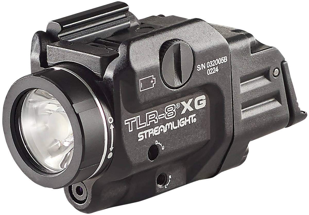 Streamlight TLR-8A Flex 500 Lumens White LED w/Green Laser Pistol Light - Black Anodized
