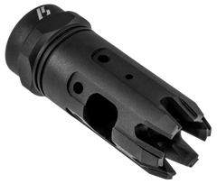 Strike Industries MK9COMP Mini King 9mm Luger 1/2x28 Black Steel AR-Platform Compensator