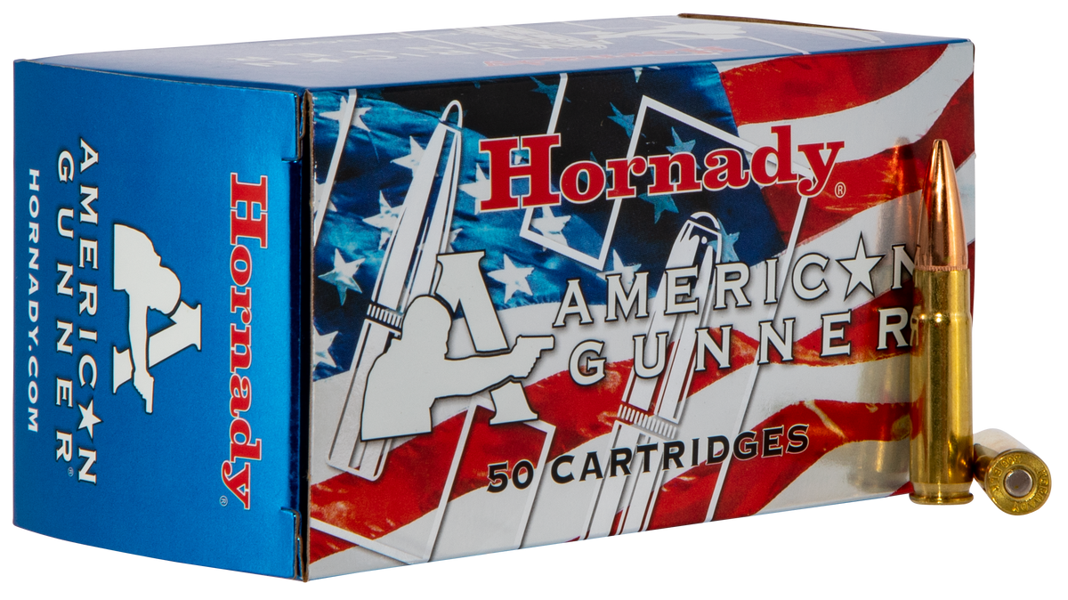 Hornady American Gunner 300 Blackout 125gr Hollow Point Rifle Ammo - Box or Case