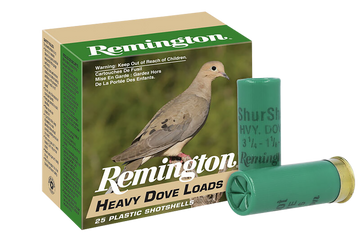 Remington Ammunition Heavy Dove Loads 12 Gauge 2.75" 1 1/8 oz #8 Lead Shot - Box or Case