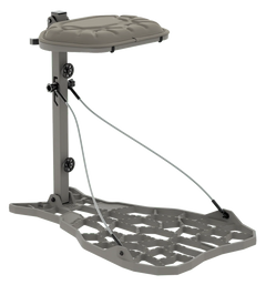 Novix NX-HELO Helo Hang-On Treestand - Classic Aluminum