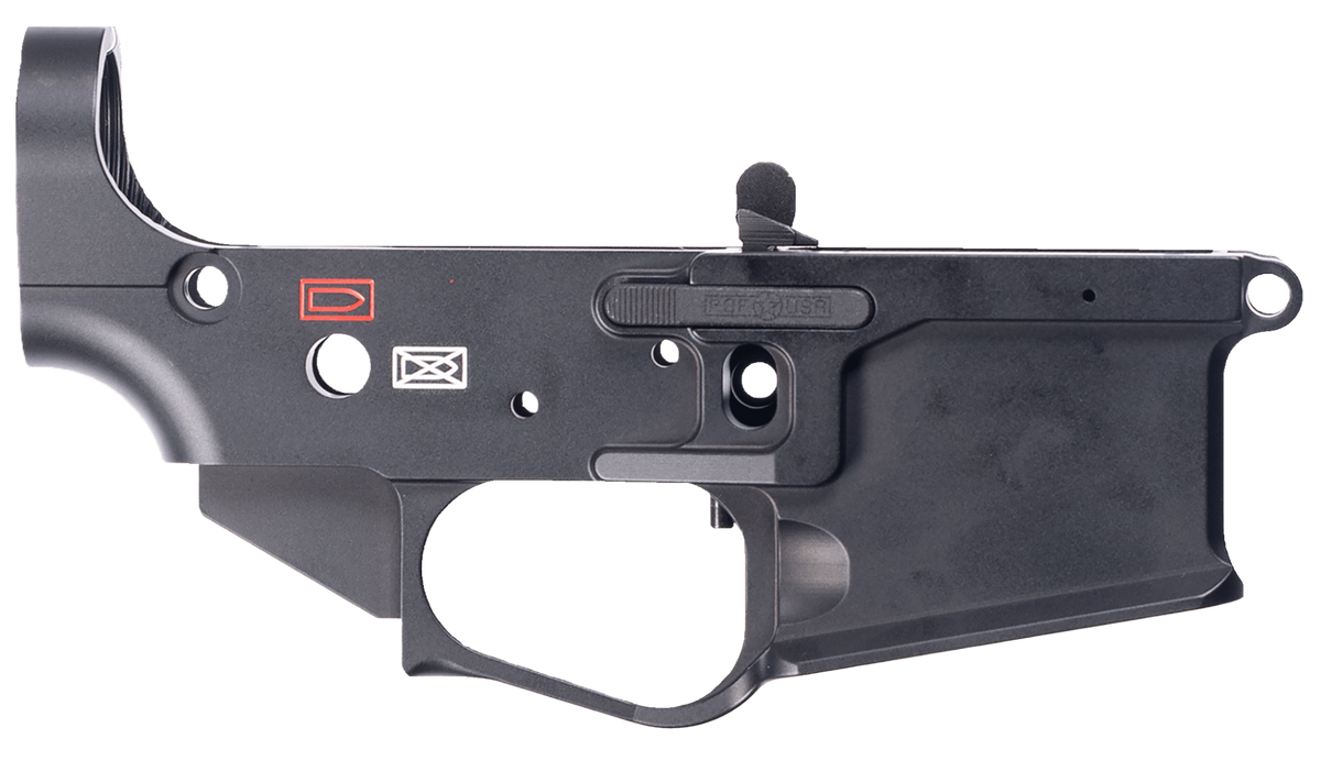 Patriot Ordnance Factory P415 Gen 4 Stripped Lower Receiver - Black Hardcoat Anodized