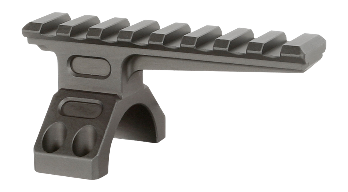 Midwest Industries MK2 30mm Railed Cap Black 6061 Aluminum