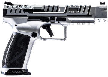 Canik SFx Rival-S 9mm Luger 5" 18+1 Semi-Auto Pistol - Chrome