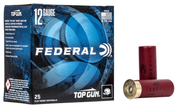 Federal TG12175 Top Gun  12Gauge 2.75" 1oz 7.5Shot 25 Per Box/10 Case