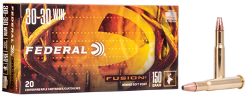 Federal Fusion 30-30 Win 150gr Bonded Soft Point - Box or Case