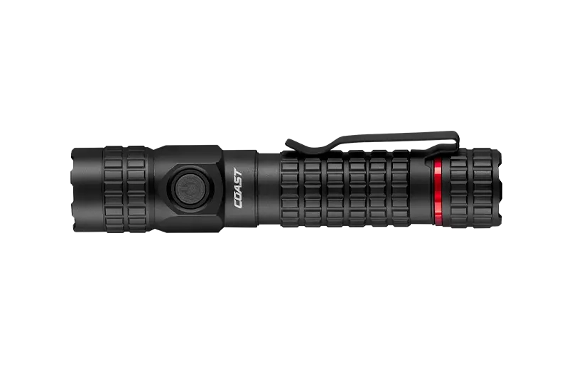 COAST PX200R Rechargeable LED Flashlight - 2000 Lumens 200m Beam IP54 Aluminum