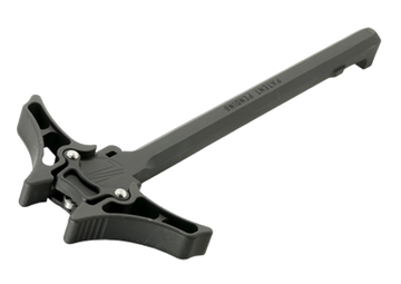Timber Creek Outdoors Enforcer AR-10 Ambidextrous Charging Handle - Black Billet Aluminum
