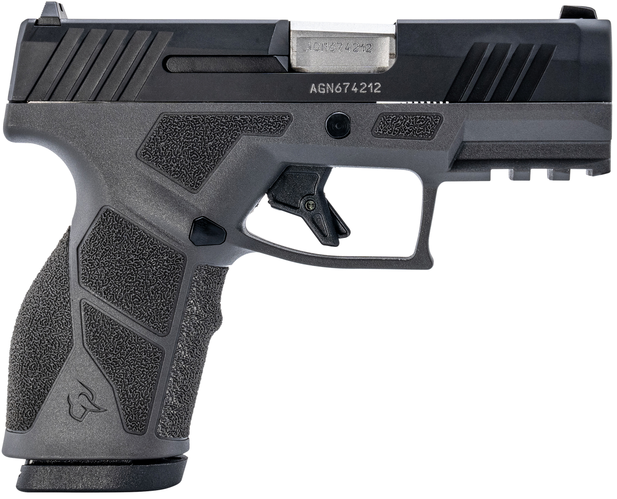 Taurus GX2 9mm Luger 3.37" 13+1 Striker-Fired Semi-Auto Pistol - Gray/Black