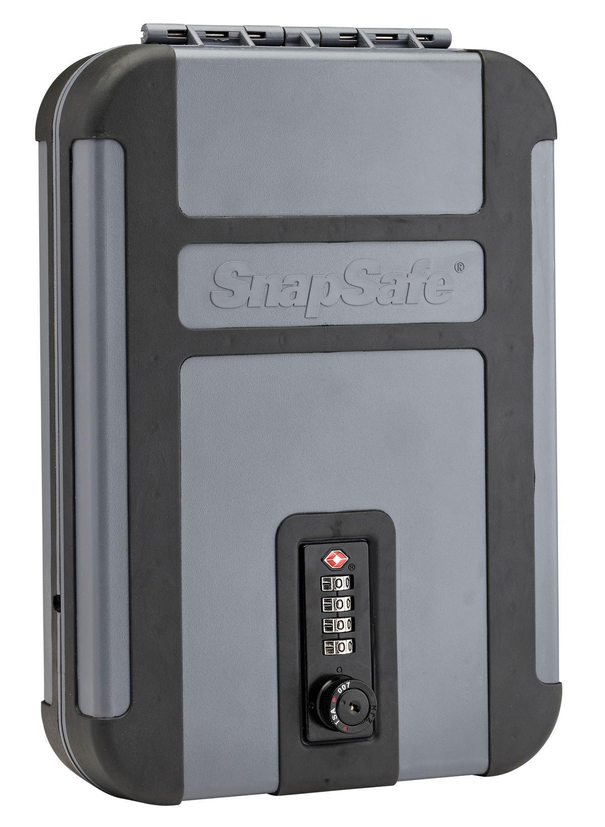 SnapSafe TrekLite Lock Box XL Combination Gray Polycarbonate Pistol Safe