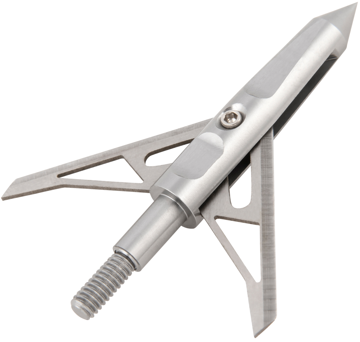 Allen Vapor Broadhead 100gr 2-Blade Rear Deploying Stainless Steel 3 Pack
