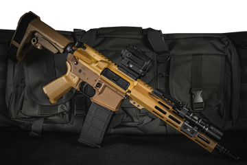 Shark Coast Tactical Sunrise 5.56 NATO 10.5" 30+1 Semi-Auto AR-15 Pistol - Bundle