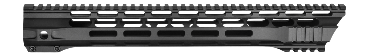 JE Machine Tech 15" M-LOK Free Float AR-15 Handguard - NAR - Black