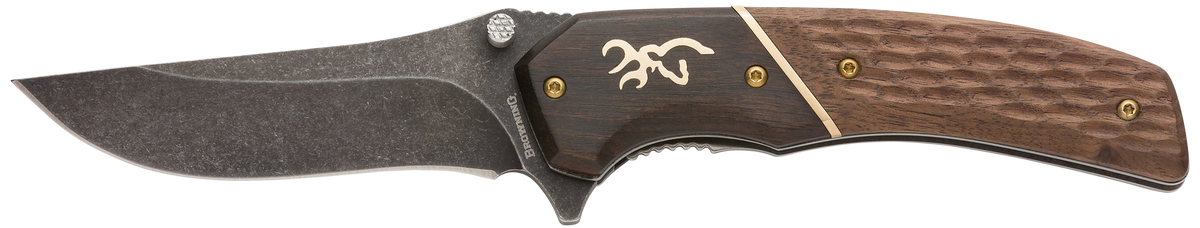 Browning Hunter Large 3.50" Folding Drop Point 440C SS Knife