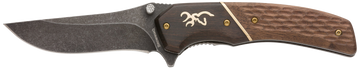 Browning Hunter Large 3.50" Folding Drop Point 440C SS Knife
