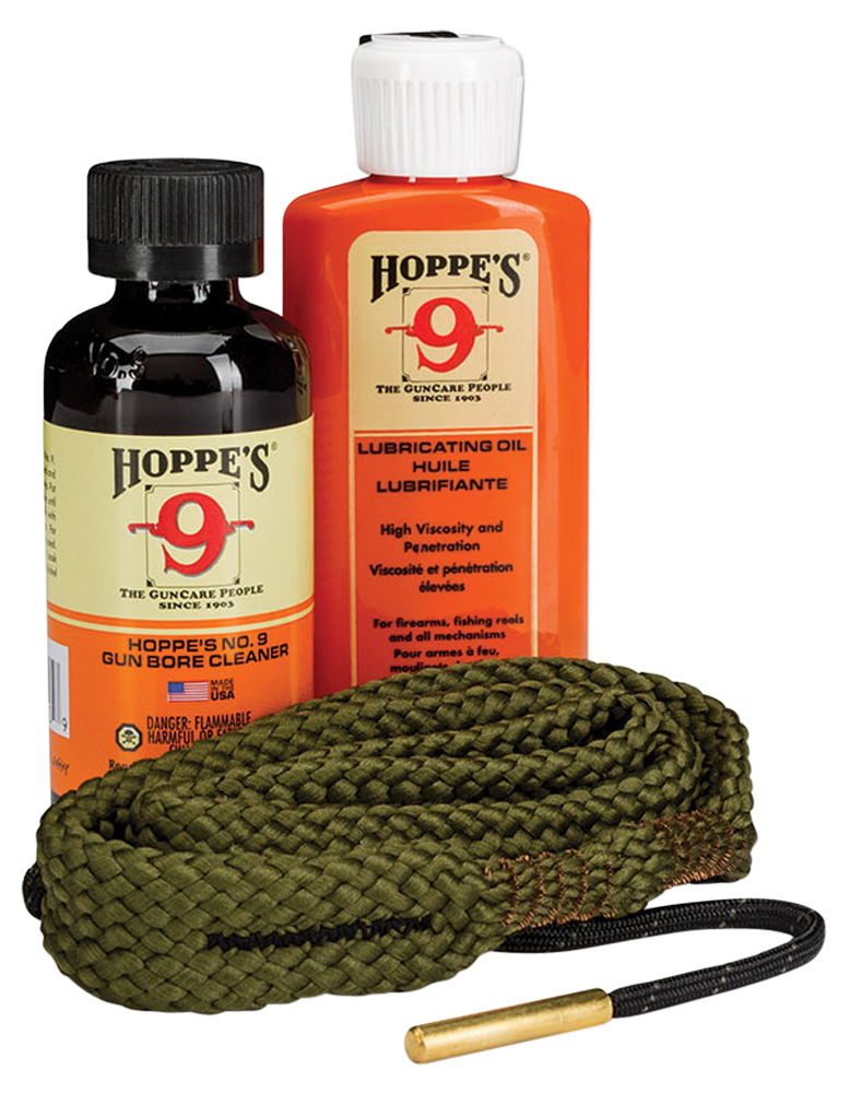 Hoppes 110022 1-2-3 Done Cleaning Kit .22 Cal / 5.56mm Pistol - Clam Package