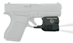 Crimson Trace LTG-773 Lightguard 110 Lumen White LED Light for Glock 42/43/43X/48 - Black Polymer