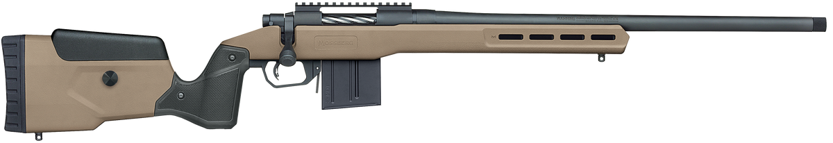 Mossberg Patriot LR Tactical 6.5 Creedmoor 22" 10+1 Bolt-Action Rifle - MDT Oryx FDE Chassis