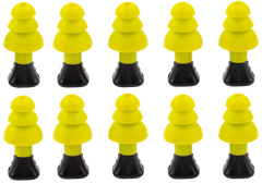 Allen ULTRX 4122 Silicone Ear Plugs 26 dB Yellow 5 Pair