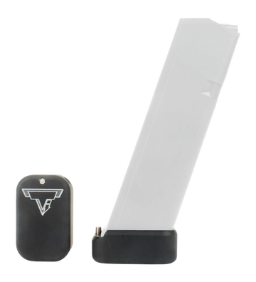 Taran Tactical Base Pad Glock 17/22 9mm Luger/.40 S&W +3/+4 Black