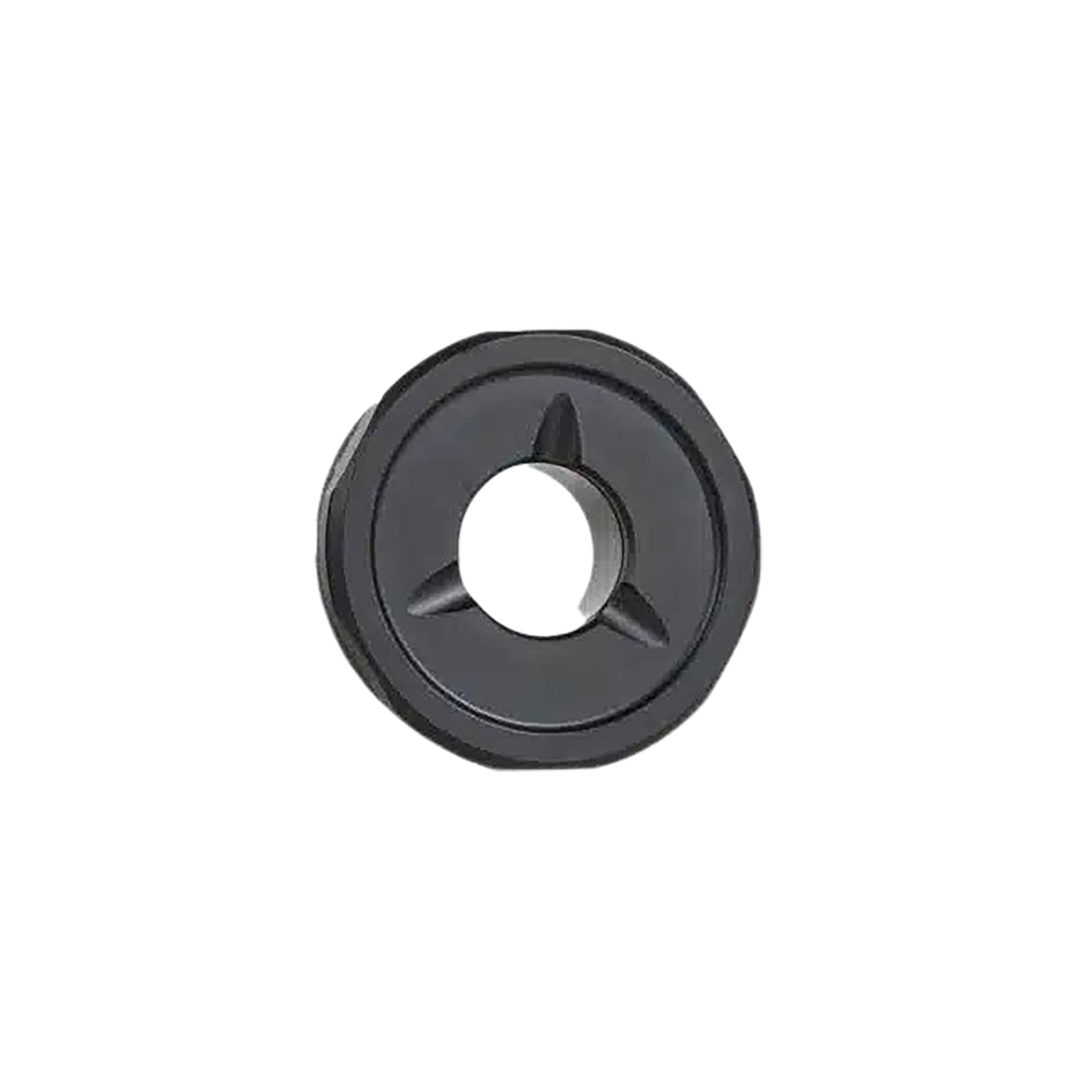 JK Armament 195 Choke End Cap 12 Gauge Improved Cylinder - Hard Anodized Black