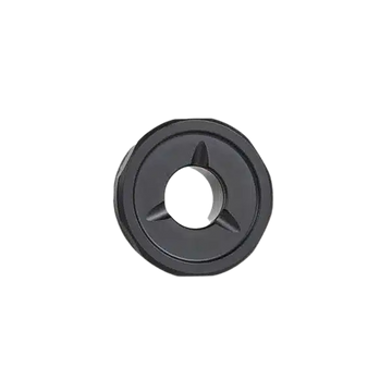 JK Armament 195 Choke End Cap 12 Gauge Improved Cylinder - Hard Anodized Black