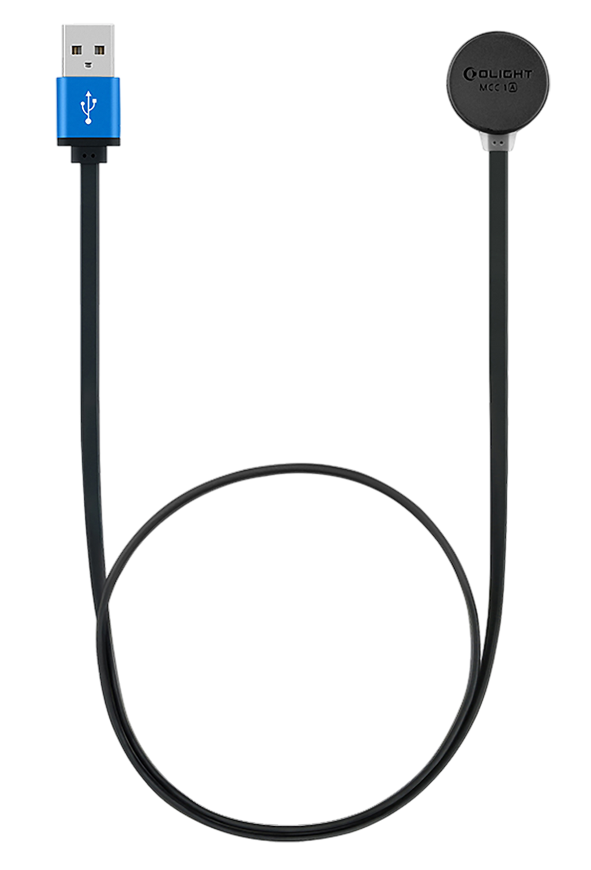 Olight MCC-1A Magnetic USB Charging Cable Black - For S1R II/S2R II/Baton 3/Pro/Perun