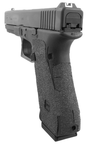 Talon 113G Adhesive Grip for Glock 17/22/24/31/34/35/37 Gen4 No Backstrap - Black Granulate