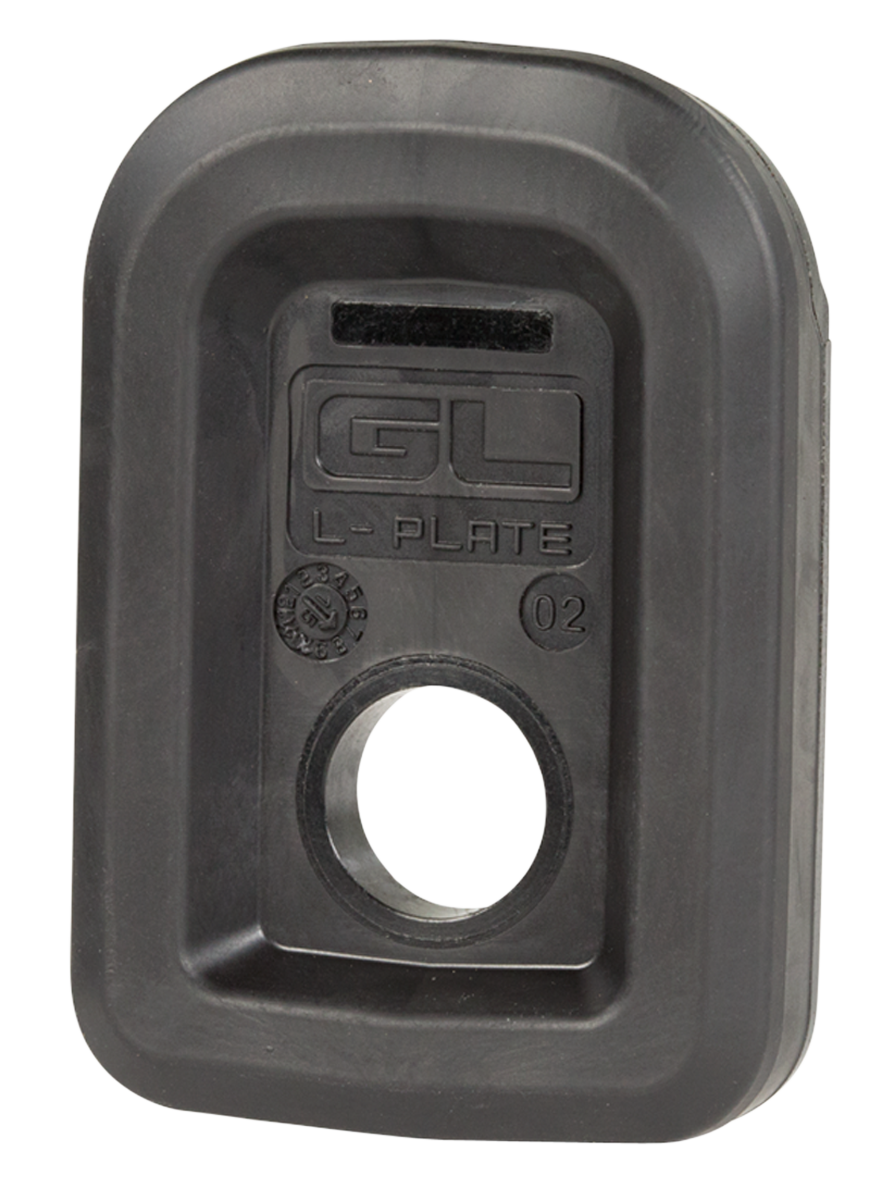 Magpul Industries GL L-Plate Black 3-Pack for PMAG 17 GL9 / 15 GL9 9mm
