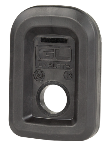 Magpul Industries GL L-Plate Black 3-Pack for PMAG 17 GL9 / 15 GL9 9mm