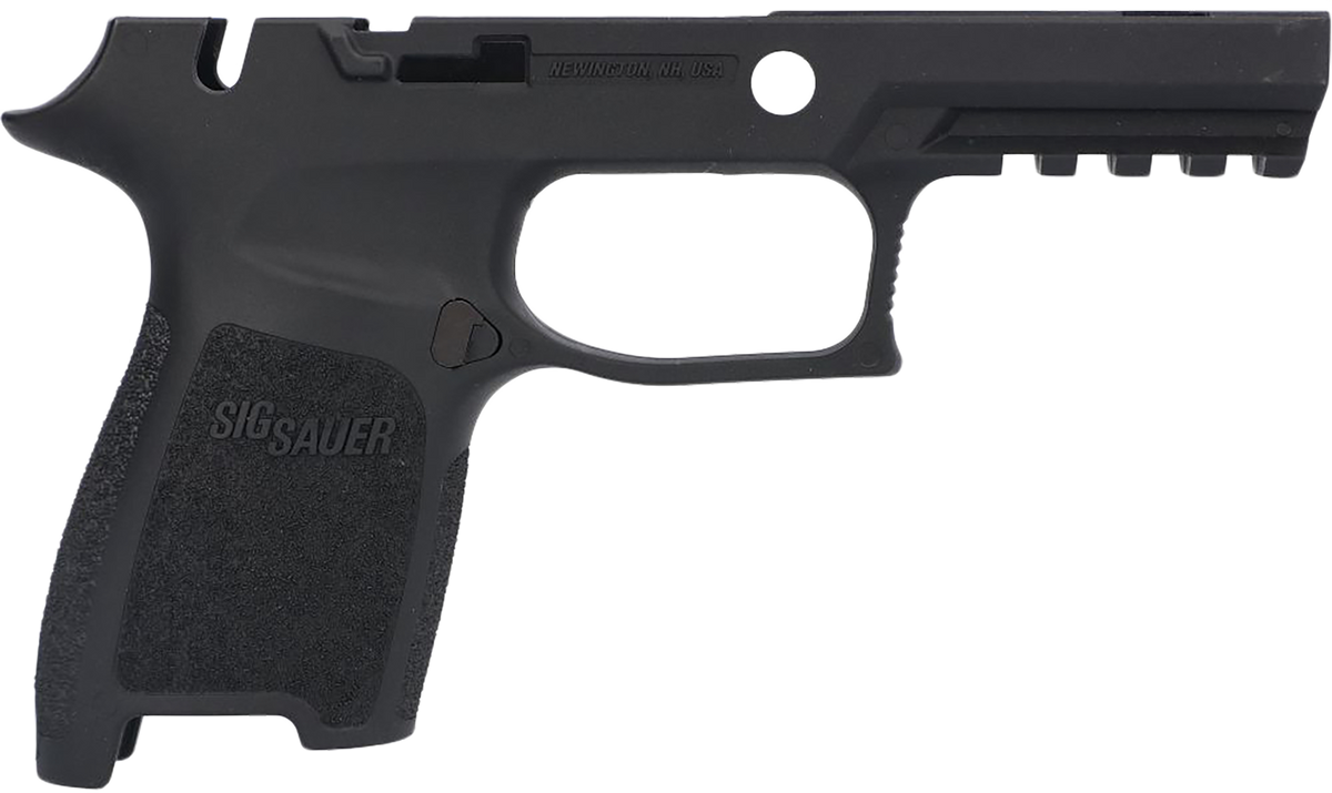 Sig Sauer P320 Compact Grip Module 9mm/.40 S&W/.357 SIG Manual Safety Black Polymer