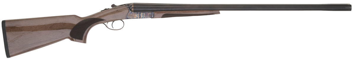 TriStar Phoenix 20 Gauge 28" 2-Rd 3" Chamber SxS Break Open Shotgun - Color Case Hardened Receiver, Gloss Walnut