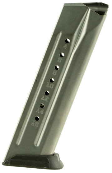 Ruger American Pistol 9mm Luger 17rd Stainless Steel Magazine - Nickel