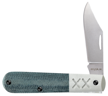 Case Crossroads XR Barlow Blue Denim Canvas Laminate S35VN 3.38" Folding Knife - July 2026 Cut of the Month