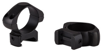 Konus 7401 Steel Rings 1" Medium 0 MOA Matte Black - Pair