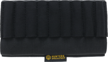 Hunters Specialties 00687 Buttstock Shell Holder Rifle 9 Round Black Elastic