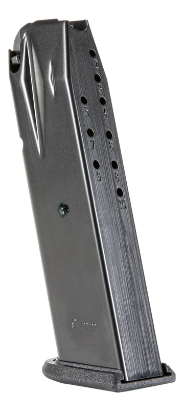 Walther Arms PDP Full Size 9mm Luger 10-Rd Aluminum Magazine - Black