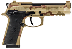 Beretta 92XI Combat 9mm Luger 4.7" 18+1 SAO Pistol - DCU Camo Cerakote