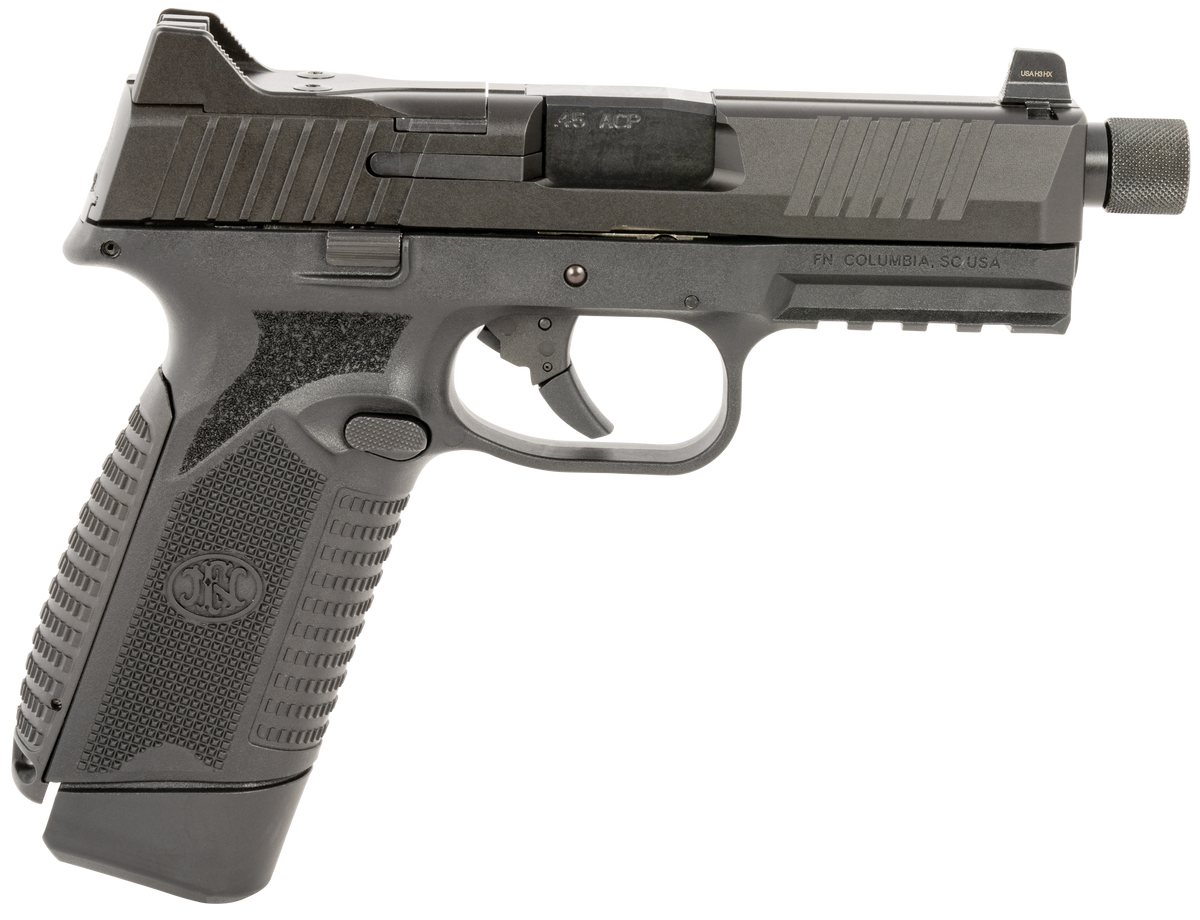 FN 545 Tactical 45 ACP 4.71" 15+1/18+1 Semi-Auto Pistol
