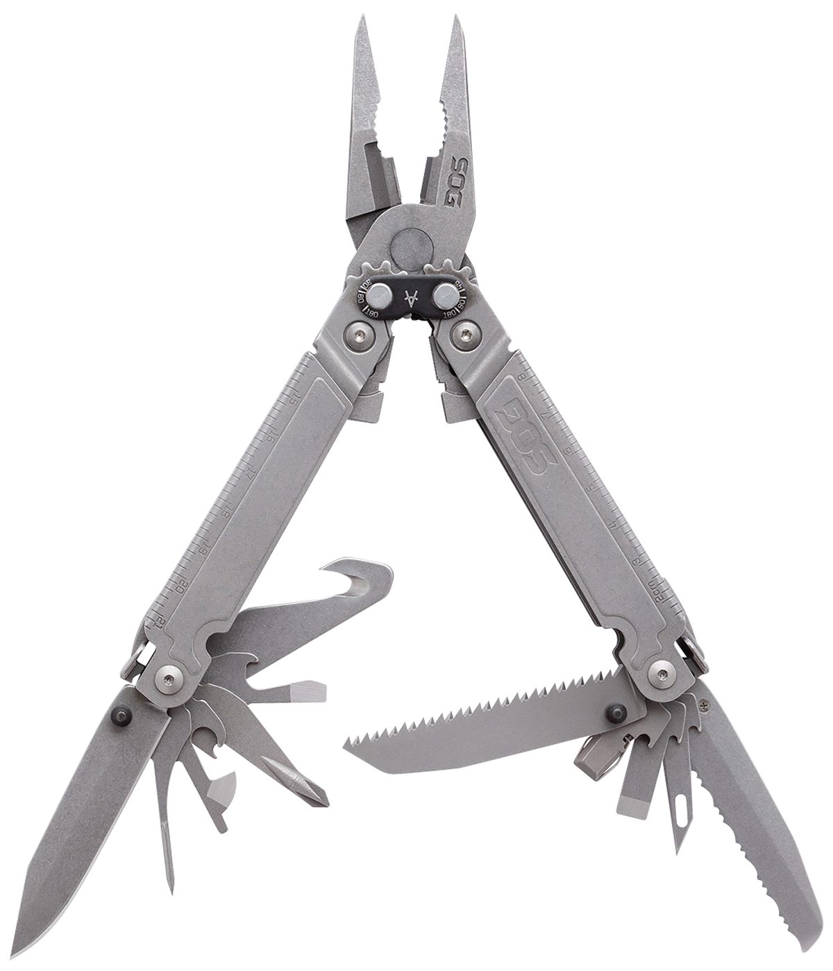 S.O.G PowerAccess MT 5Cr15MoV Stainless Steel 6.82" Multi-Tool - Stonewashed