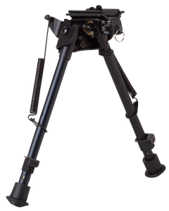 Firefield FF34024 Compact Bipod 9-14" Black Aluminum Swivel Stud / Picatinny