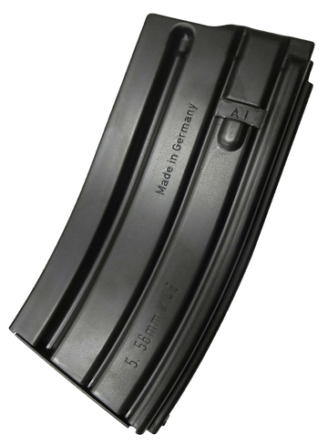 HK 416/MR556 5.56mm 20rd Steel Magazine - Black