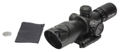 Firefield Barrage 2.5-10x40mm Illuminated Mil-Dot Rifle Scope w/Red Laser Matte Black