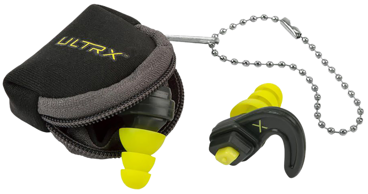 Allen ULTRX Shift Adjustable Ear Plugs 12-25 dB Gray / Yellow