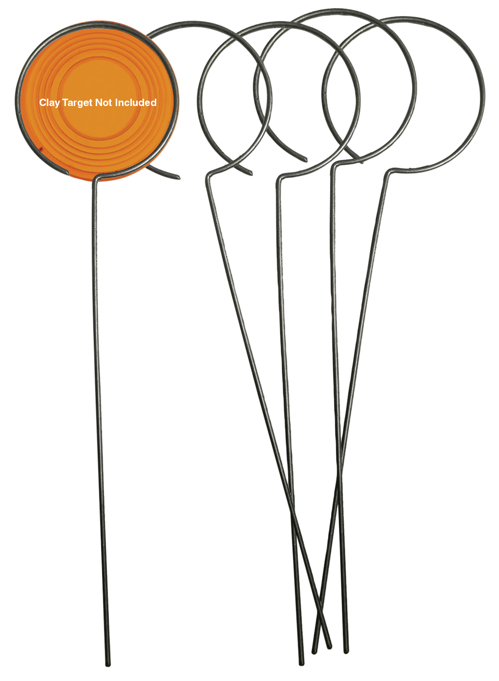 Birchwood Casey 49010 Wire Clay Target Holders 10" Standing 5 Pack