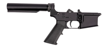 Andro Corp Industries ACI-15 Partial M4 7075 Aluminum Black Anodized Lower Receiver