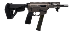 Freedom Ordnance FX9P Elite 9mm Luger 4" 31+1 Semi-Auto Pistol - SBA5 Brace - Flat Dark Earth